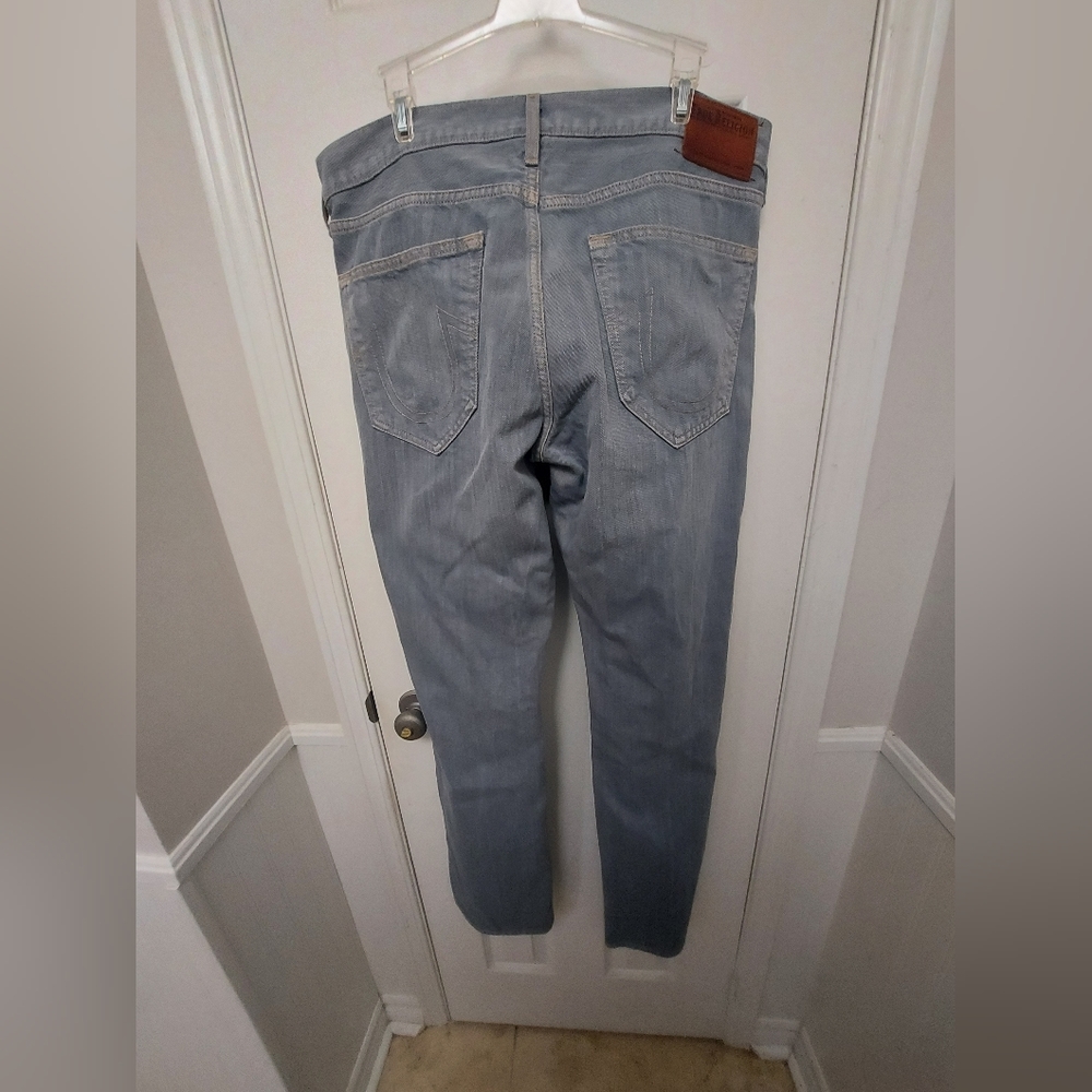 True Religion Size 33 Blue  Boot Cut Made in USA‎